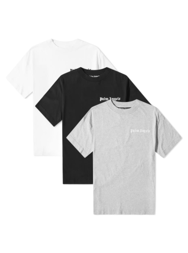 Тениска Palm Angels Logo Tee - 3 Pack Многоцветен | PMAA070C99JER0018484