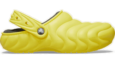 Кецове и обувки Crocs Classic Lined Overpuff Clogs Жълто | 210059-77J, 0