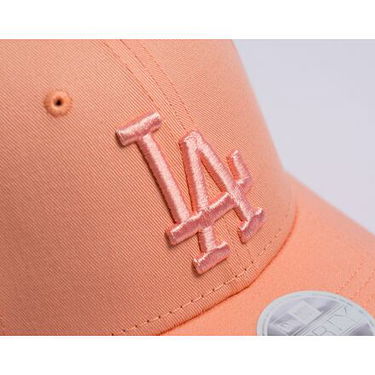Шапка с козирка New Era 9FORTY Womens MLB League Essential Los Angeles Dodgers Pale Orange One Size Бежово | 60435228, 3