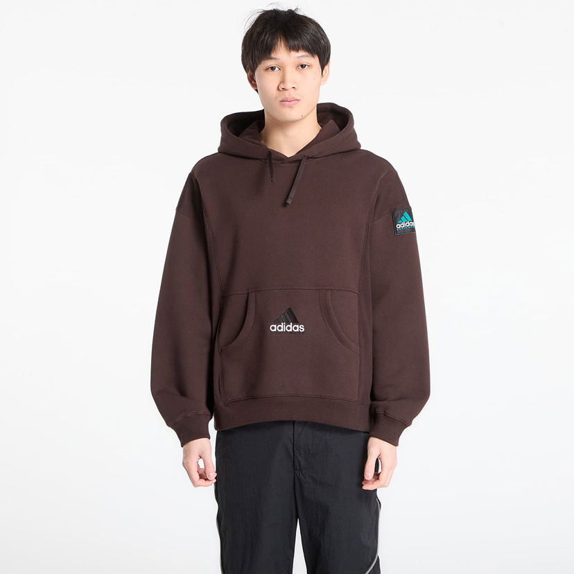 Суитчър adidas Originals Equipment Pullover Hoodie Кафяво | KB9331