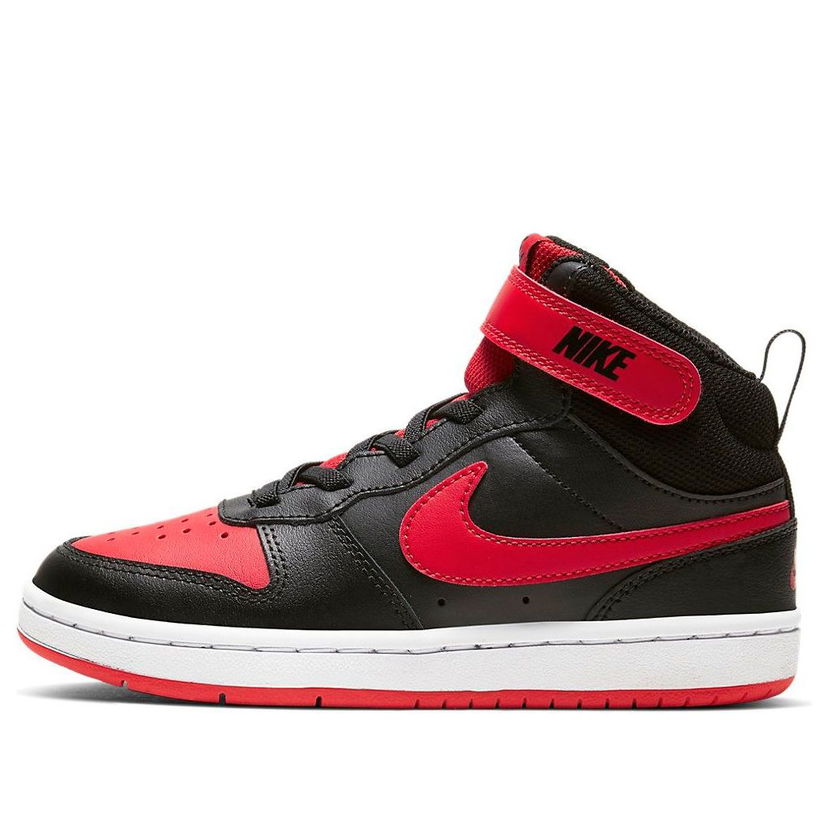 Кецове и обувки Nike Nike Court Borough Mid 2 Velcro Червено | CD7783-003