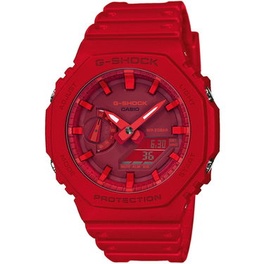 Часовник CASIO G-Shock GA-2100-4AER Червено | GA-2100-4AER, 1