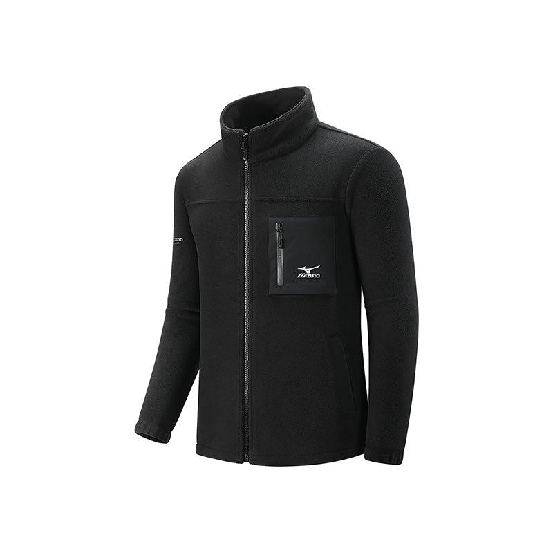 Суитчър Mizuno Porto Fleece Jacket Черно | A2CC3504