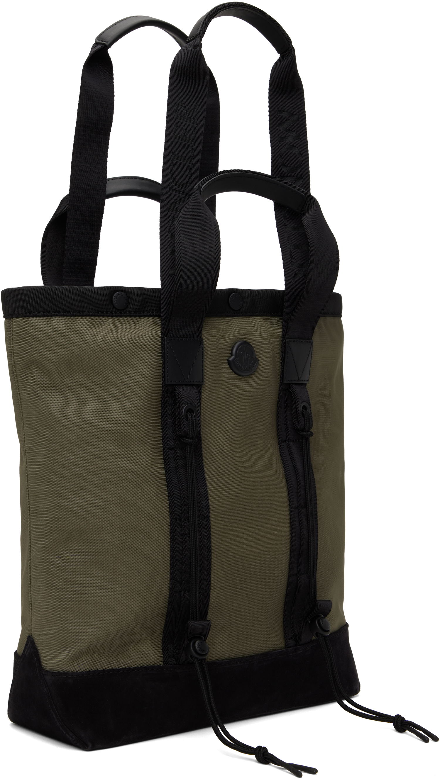 Голяма пазарска чанта Moncler Moncler Small Tech Tote Зелено | K109A5D00001M6261, 1