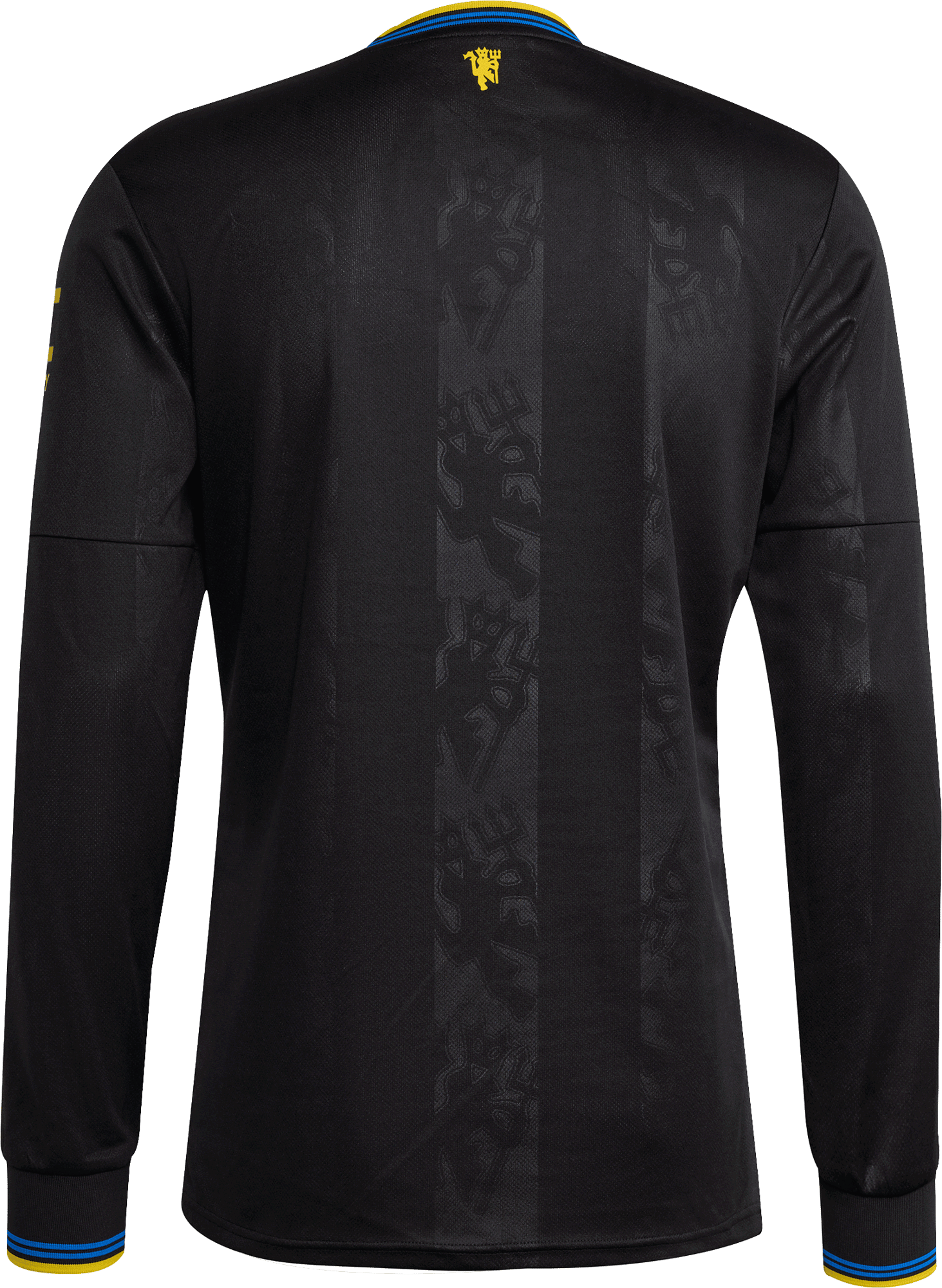 Фланелка adidas Performance Manchester United 25/26 Third Jersey Long Sleeve Черно | KD4226, 1