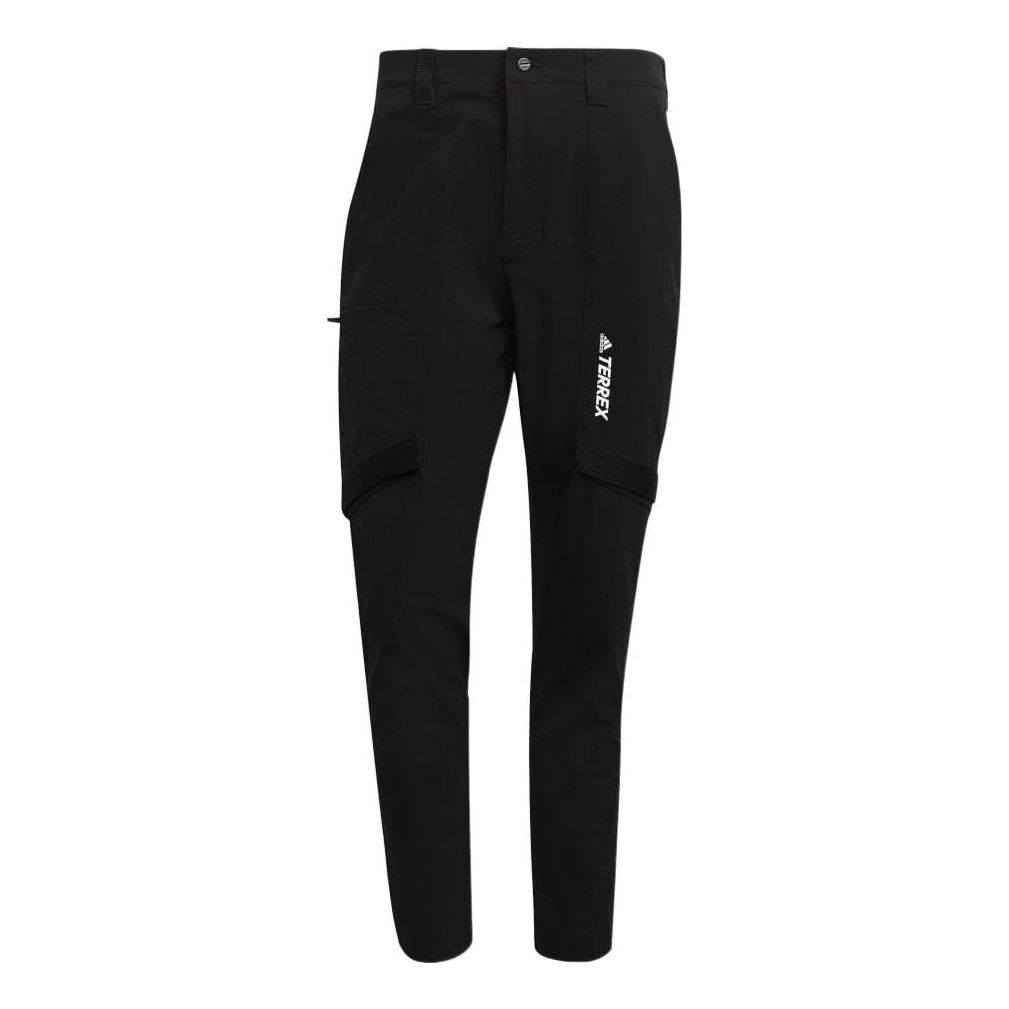 Карго панталони adidas Originals Straight Casual Sports Pants Черно | GI7308, 0