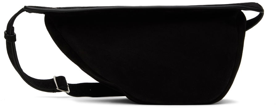 Чанта през рамо The Row Black Small Banana Bag Черно | W1197-L28, 0