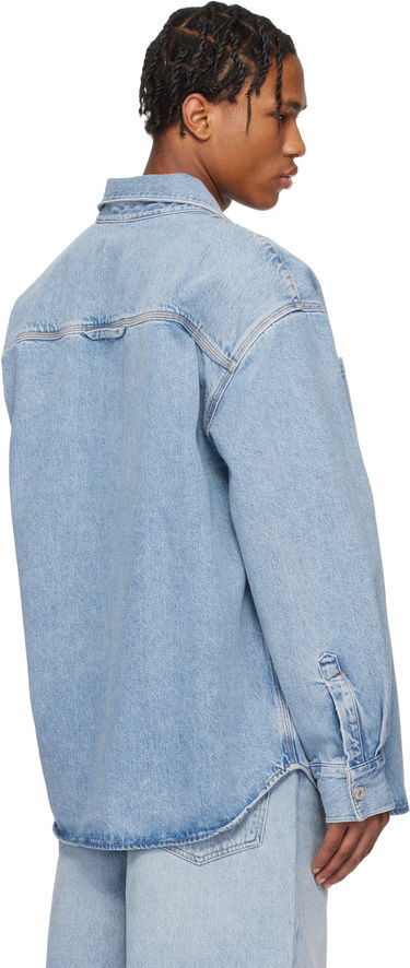 Риза AGOLDE AGOLDE Atticus Denim Jacket Синьо | A4031B-1206, 2