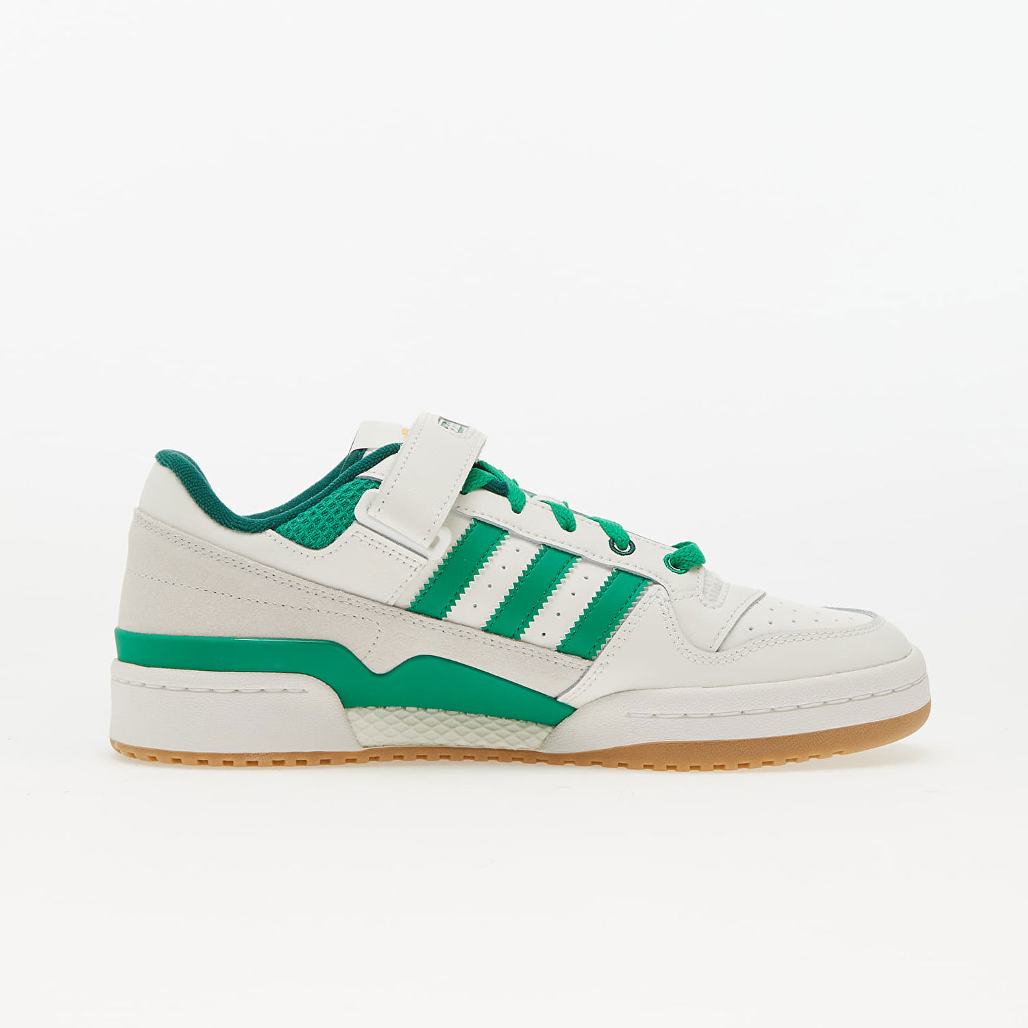 Кецове и обувки adidas Originals Forum Low Cloud White/ Green/ Gum Зелено | IE7175, 1