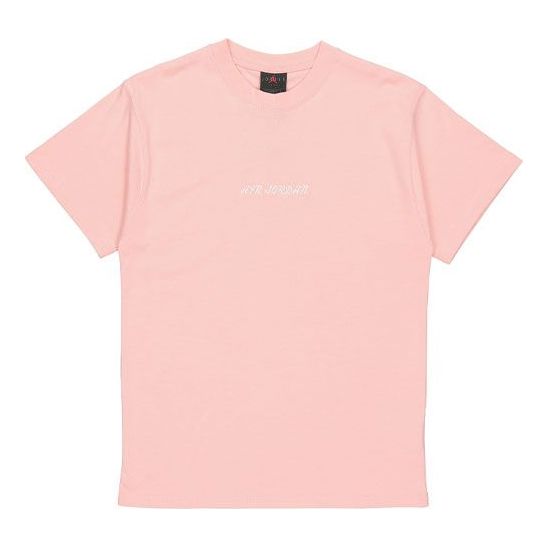 Тениска Jordan Jordan Large Logo T-Shirt Розово | DQ4960-800, 0