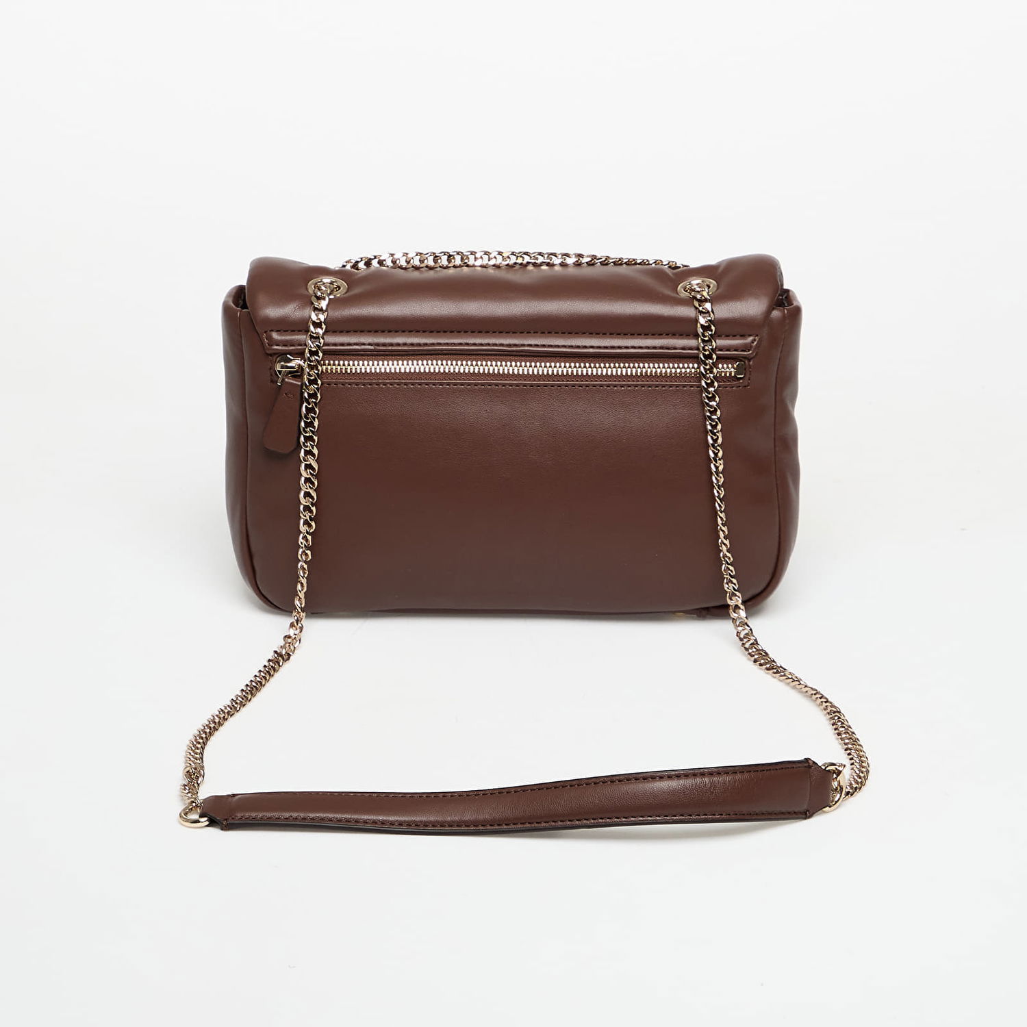 Чанта през рамо GUESS Padded Chain Strap Convertible Crossbody Flap Bag Sunetra Universal Кафяво | HWNG7534210-ESP, 1