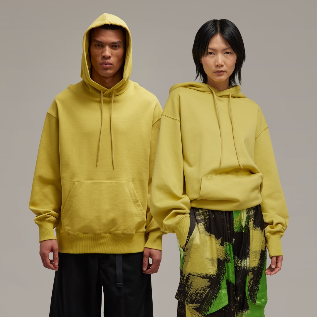 Суитчър Y-3 Organic Cotton Terry Hoodie Жълто | IP7700, 0