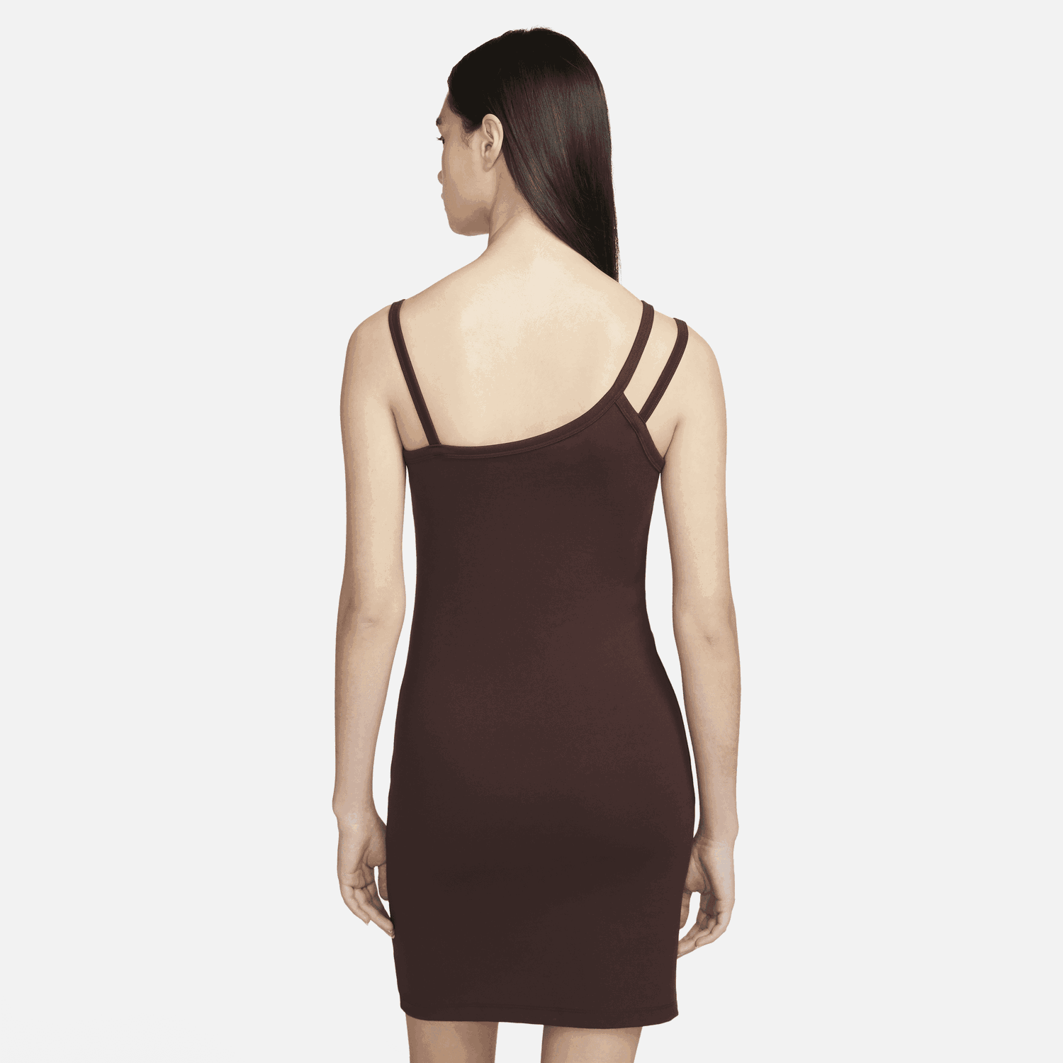 Pокля Nike Sportswear Everyday Modern Asymmetrical Tank Dress Кафяво | DV7934-227, 1