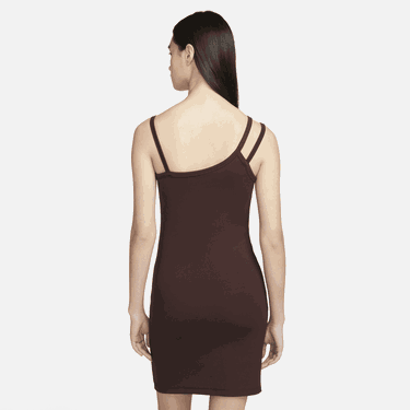 Pокля Nike Sportswear Everyday Modern Asymmetrical Tank Dress Кафяво | DV7934-227, 1