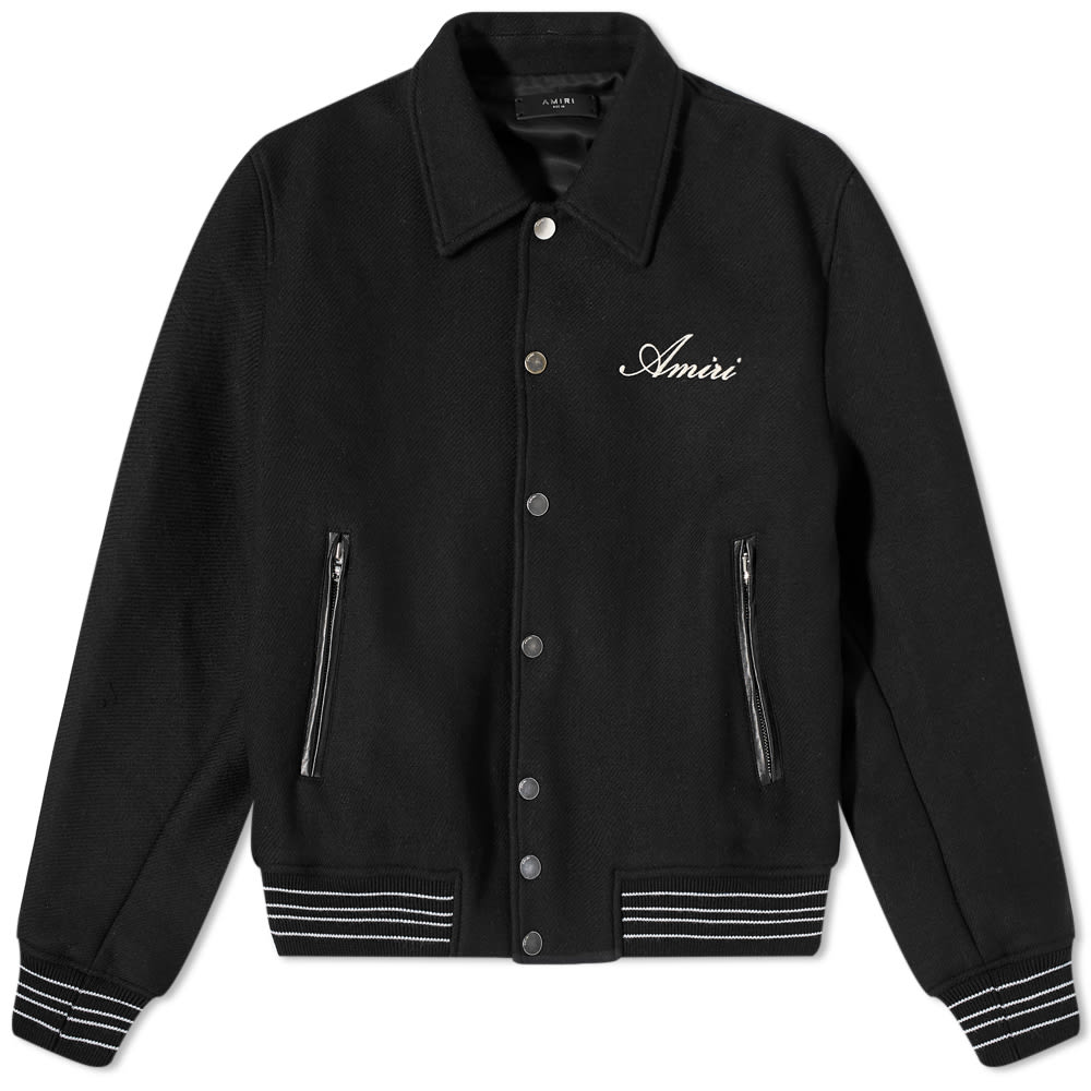 Яке AMIRI Bones Varsity Jacket Черно | XMOS002-001, 0