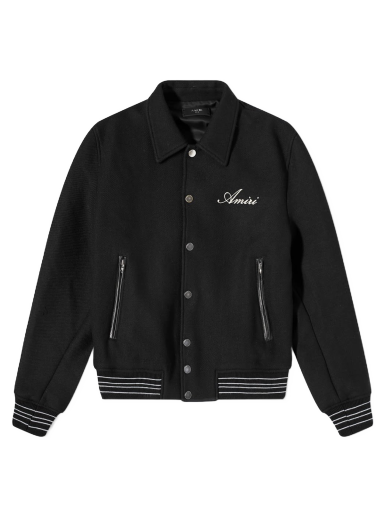 Яке AMIRI Bones Varsity Jacket Черно | XMOS002-001