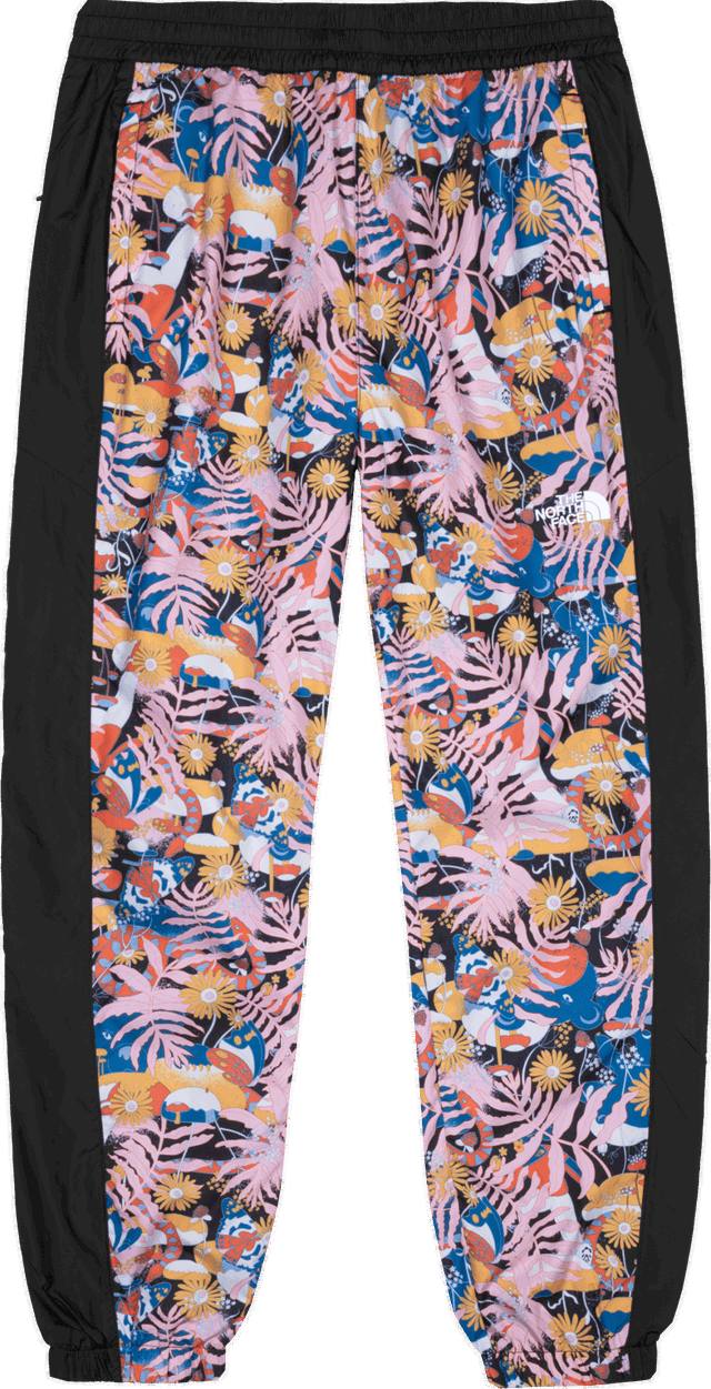 Vibrant Floral Print Track Pants