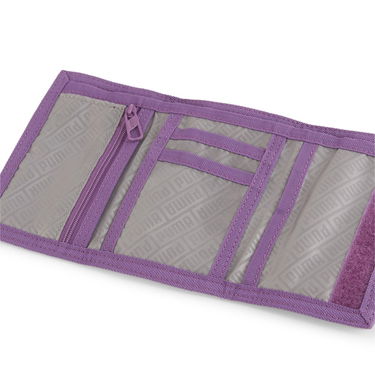 Портфейл Puma Floral Print Trifold Wallet Лилаво | 054364-15, 1