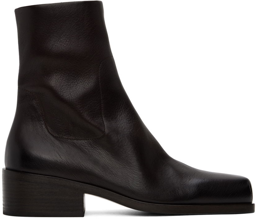 Облекло Marsèll Marsell Cassello Leather Boots Черно | MM4340 094460