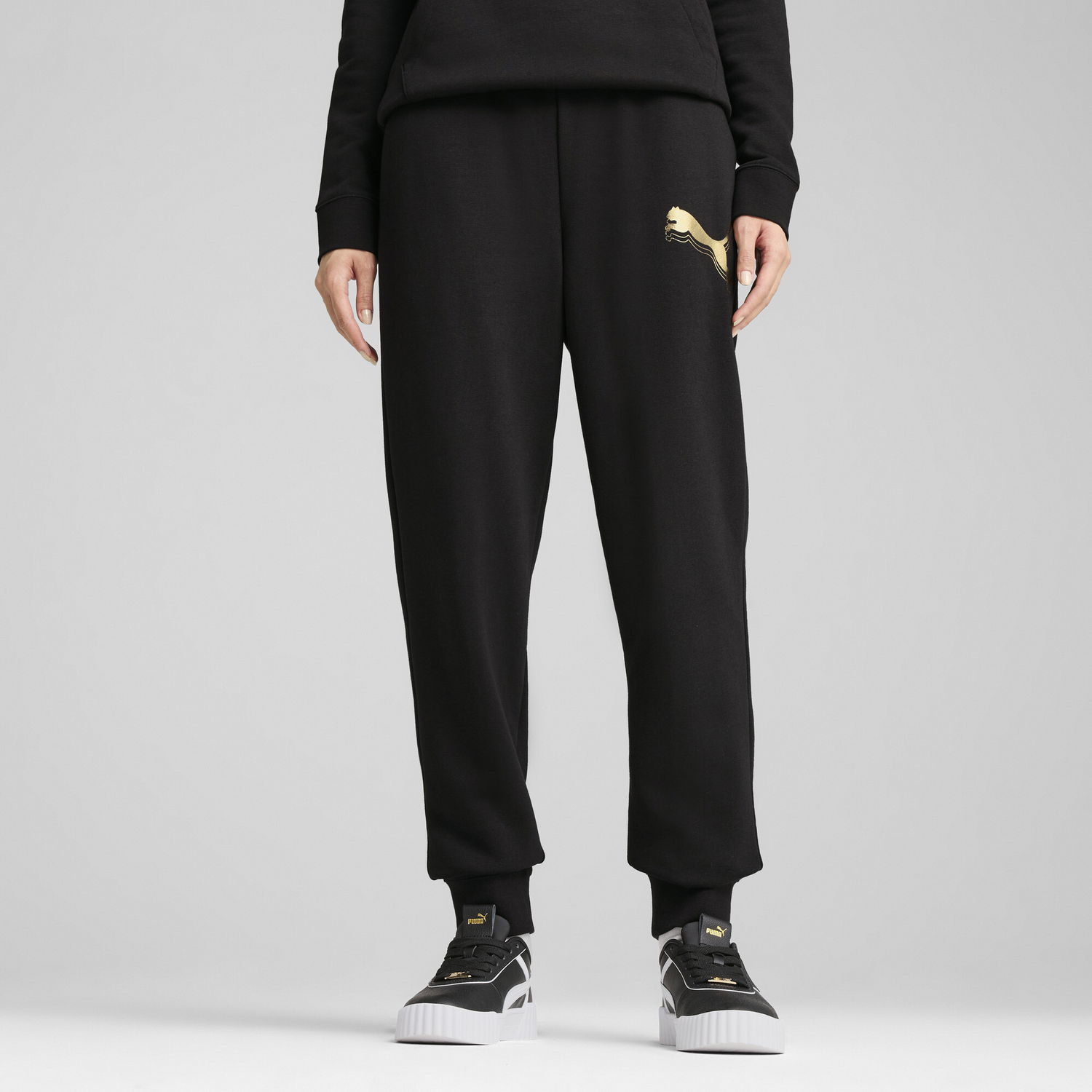 Спортни панталони Puma ESS Metallic Sweatpants Черно | 684999_51, 0