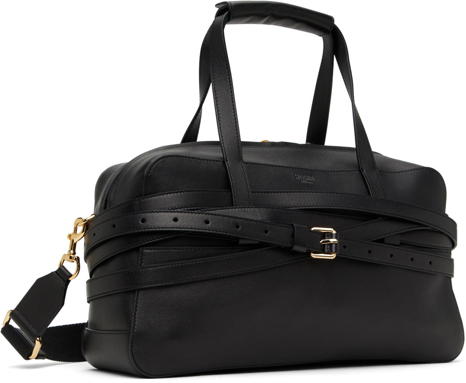 Чанта за пътуване Moschino Moschino 'Tie Me' Duffle Bag Черно | MC4157PP1M 251MOOA0 000, 1