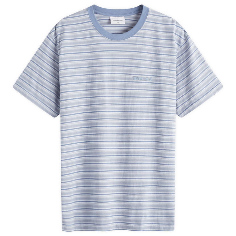 Тениска thisisneverthat Stripe T-Shirt Лилаво | TN243TTSST04-PUR