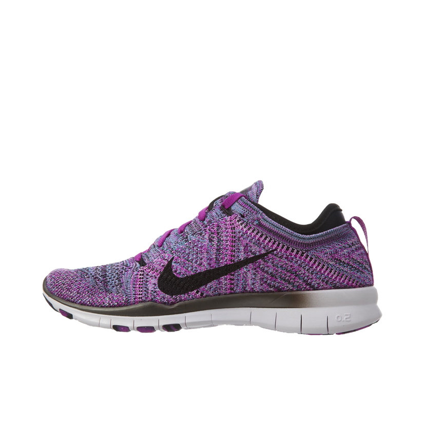 Кецове и обувки Nike Free Tr Flyknit Vivid Purple Black-Fuchsia Glow-Light Volt W Лилаво | 718785-501