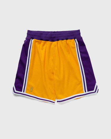 Къси панталони Mitchell & Ness Authentic Los Angeles Lakers 1996-97 Home Shorts Жълто | ASHRGS18121-LALLTGD96, 2