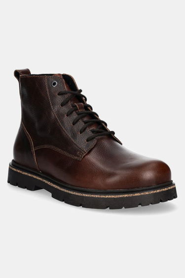 Кецове и обувки Birkenstock Highwood Lace Leather Boots Кафяво | 1028241, 1