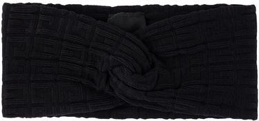 Шал Givenchy Givenchy Monogram Knitted Turban Headband Черно | H11024, 0