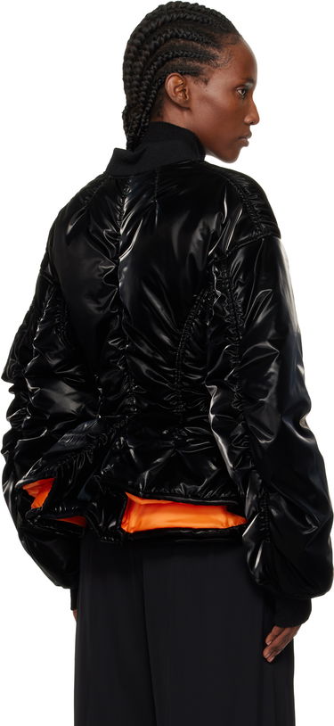 Яке бомбър Junya Watanabe Junya Watanabe Cinched Bomber Jacket Черно | JP-J004-051-1, 2