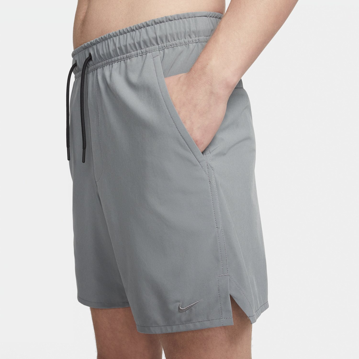Къси панталони Nike Dri-FIT 7" Unlined Woven Fitness Shorts Сиво | DV9340-084, 1