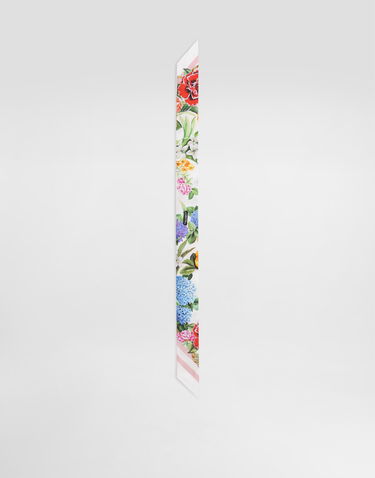 Шал Dolce & Gabbana Dolce & Gabbana Floral-Print Twill Headscarf Многоцветен | FS215AGDCV8HD5KU, 1