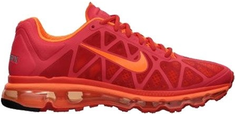 Кецове и обувки Nike Air Max+ 2011 Max Orange Total Orange Червено | 429889-880, 0