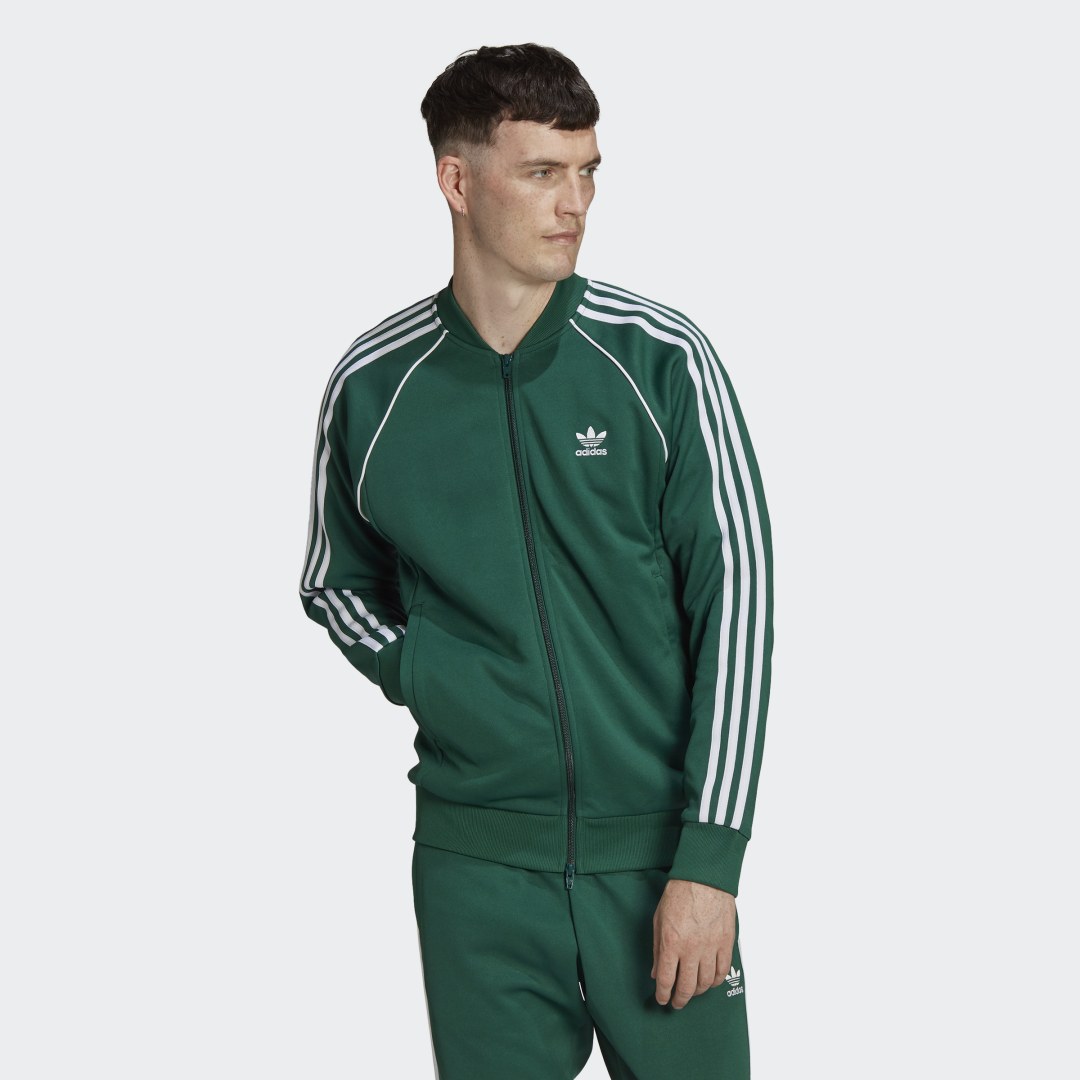 Яке adidas Originals Adicolor Classics Track Jacket Зелено | HC8626, 0