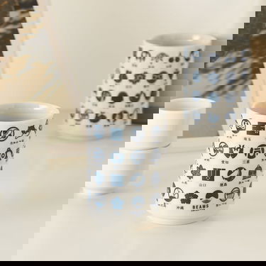 Домашен декор BEAMS BEAMS JAPAN Todofuken Ceramic Cup Set Бяло | 56710390950-78, 4