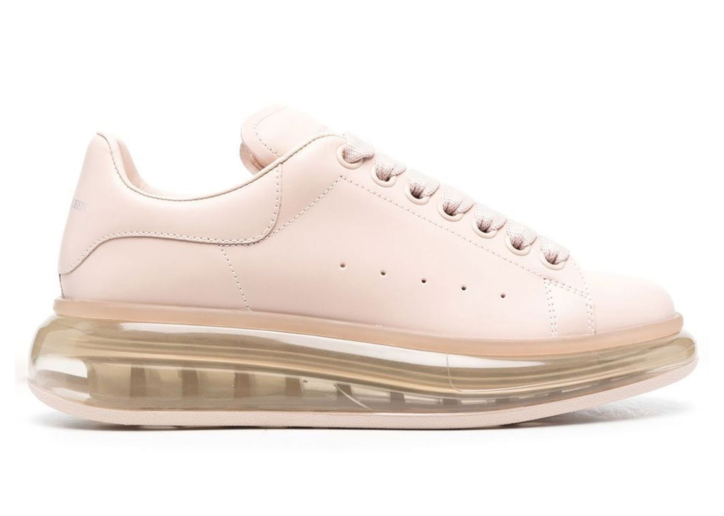 Кецове и обувки Alexander McQueen Oversized Pink Clear Sole Розово | 718255WHX986856, 0