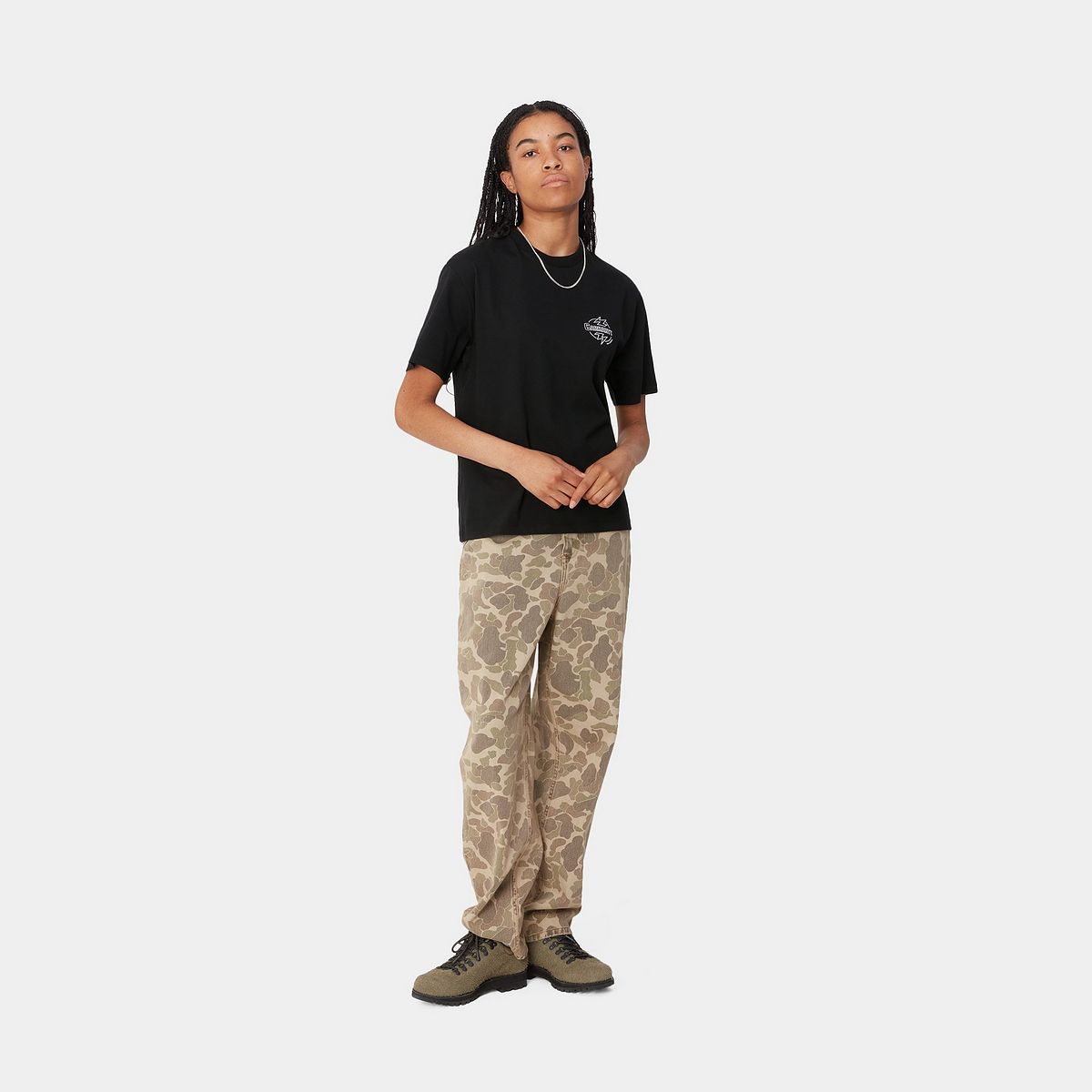 Тениска Carhartt WIP Short Sleeve Ablaze Graphic T-Shirt Черно | I033676_8, 1