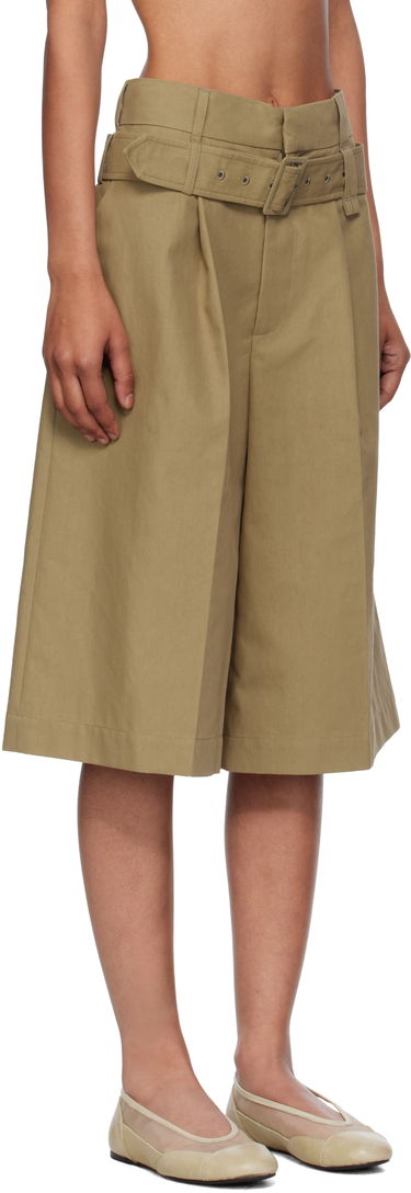 Къси панталони Simone Rocha Simone Rocha Wide Leg Multi Belt Loop Shorts Бежово | 4160 1267, 1