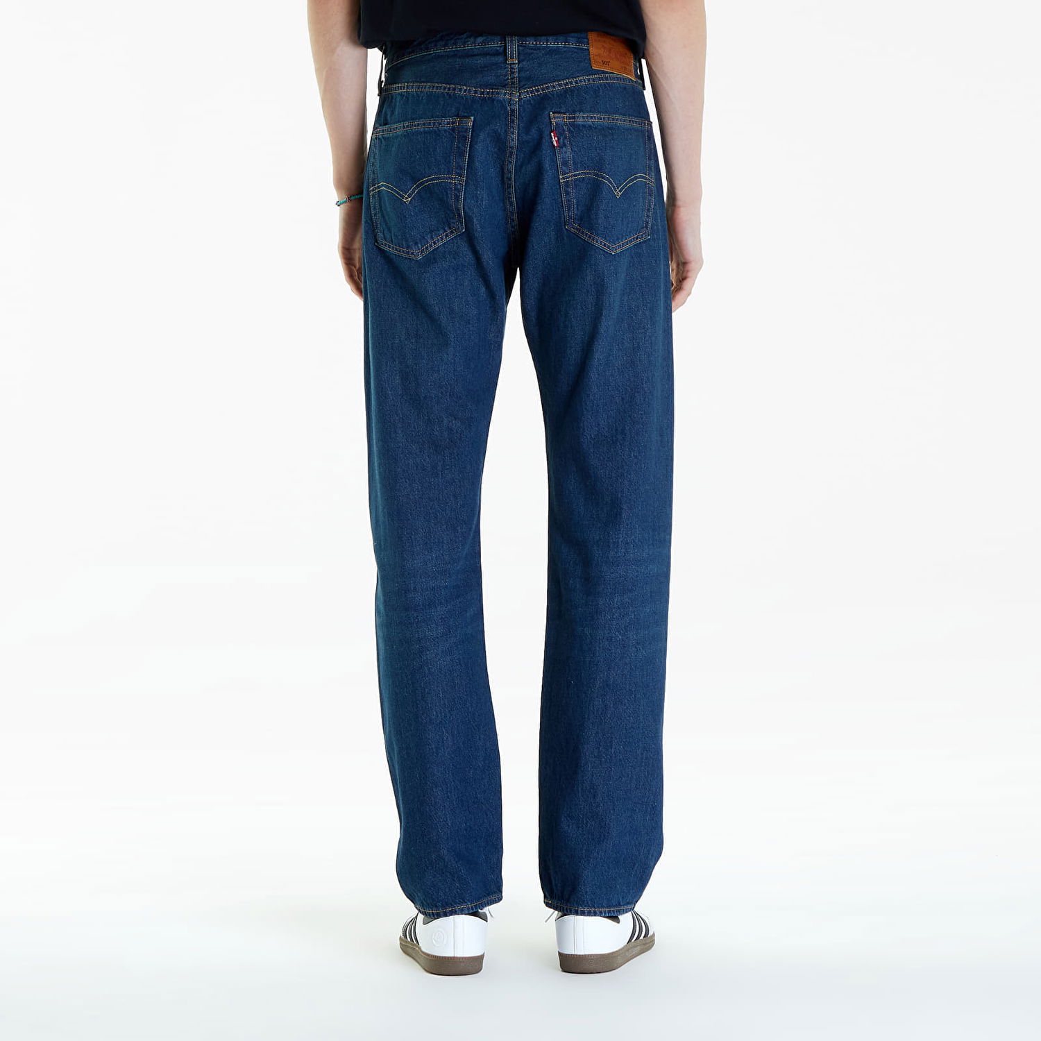 Панталони и дънки Levi's Pánské džíny ® 501® Original Jeans Modrá Тъмно синьо | 00501-3522, 1