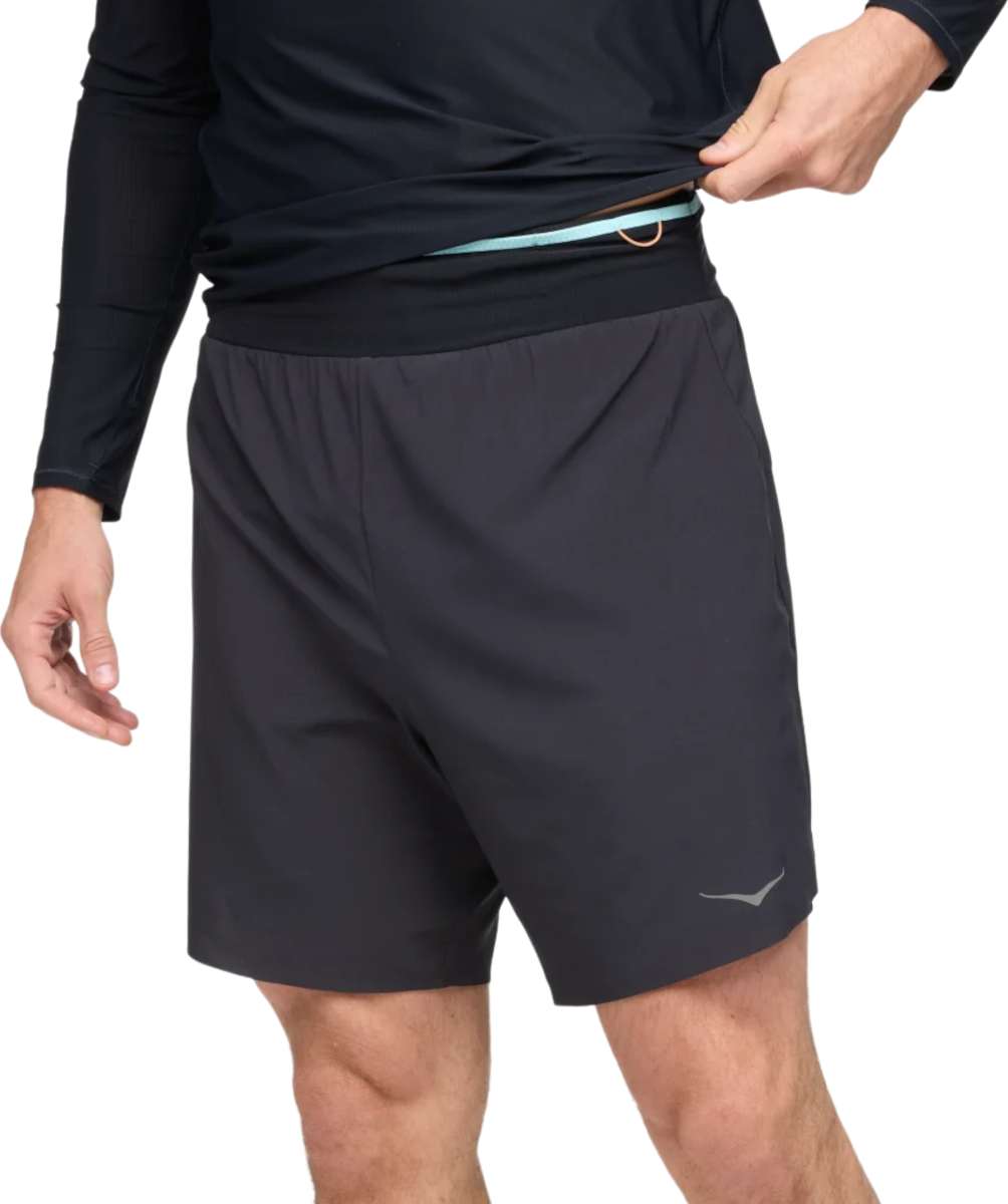 Къси панталони Hoka One One Hoka Skyglide Trail Short Черно | 1141740-blk, 0