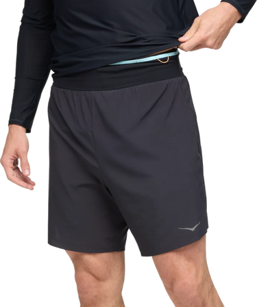 Къси панталони Hoka One One Hoka Skyglide Trail Short Черно | 1141740-blk, 0