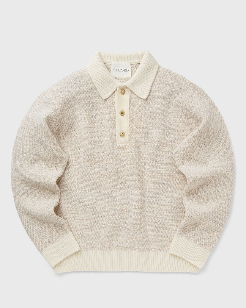 Пуловер CLOSED POLO JUMPER Бежово | C86450-98U-53-218