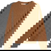 Jets Crewneck Raglan Knit Sweater