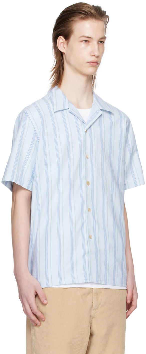 Риза Paul Smith PS Paul Smith Stripe Vacation Shirt Синьо | M2R-695U-M21996-41, 1