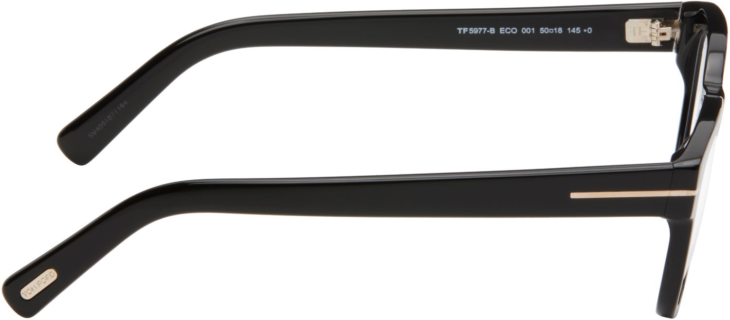 Слънчеви очила Tom Ford Tom Ford Square Blue Block Glasses Черно | FT5977-B_50001, 1