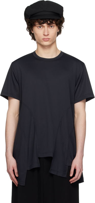 Тениска Comme des Garçons Homme Plus Polyester Honeycomb T-Shirt Черно | PO-T025-051, 0
