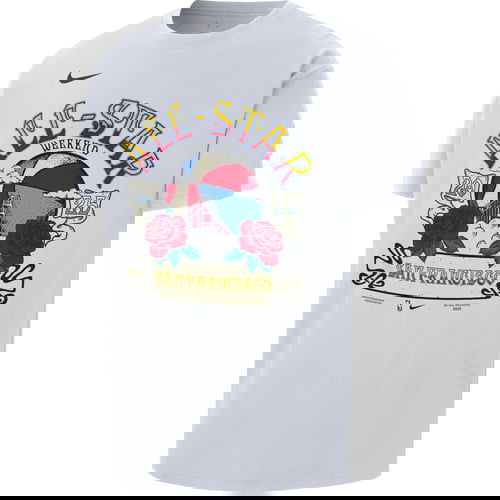 Тениска Nike NBA All-Star Weekend San Francisco Max90 T-Shirt Бяло | HQ0682, 0