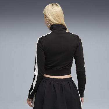 Яке Puma FUTURE.PUMA.ARCHIVE T7 Women's Cropped Semi-Fitted Track Jacket Черно | 632123_01, 3