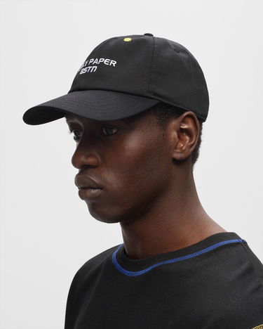 Шапка с козирка DAILY PAPER BSTN x Brand Cap Черно | 8719797305893, 1
